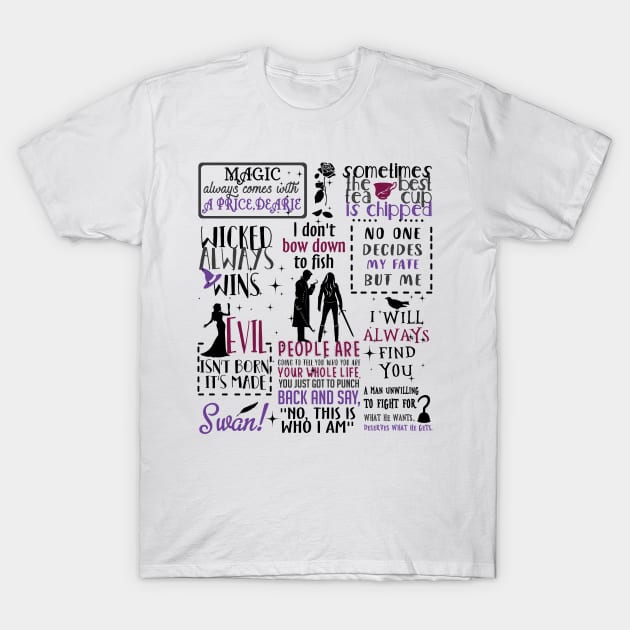 OUAT quotes T-Shirt by KsuAnn